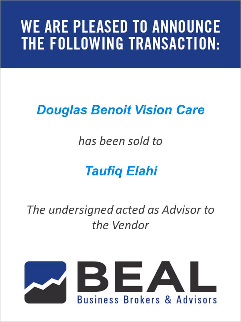 Douglas Benoit Vision Care
